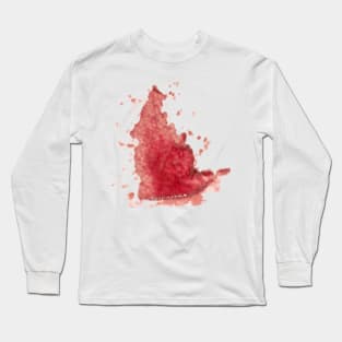 Blood Stain Long Sleeve T-Shirt